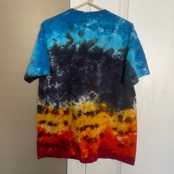 NWOT Led Zeppelin Men’s Tie-Dye Multicolored T-Shirt. Size Large. - Picture 2 of 3